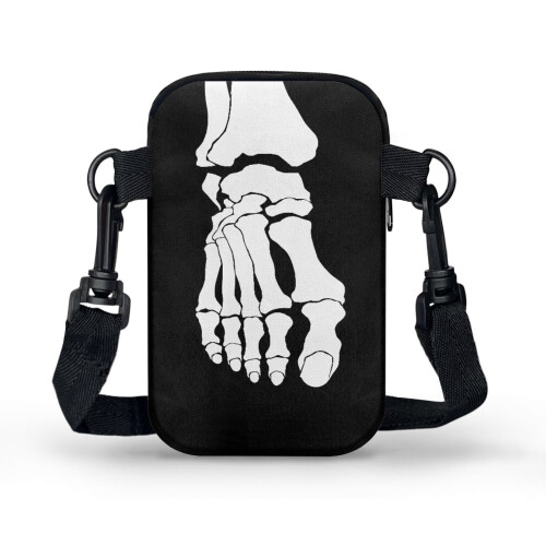 Τσάντα Crossbody με σχέδιο ποδιού 4,33x1,97x7,09 ίντσες 1