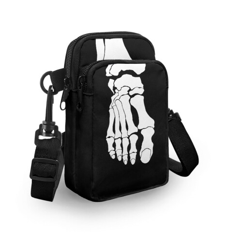 Τσάντα Crossbody με σχέδιο ποδιού 4,33x1,97x7,09 ίντσες 2