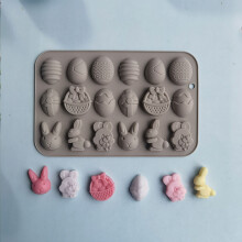 18 Rabbits Cake Chocolate Mold Cookies Baking Mold