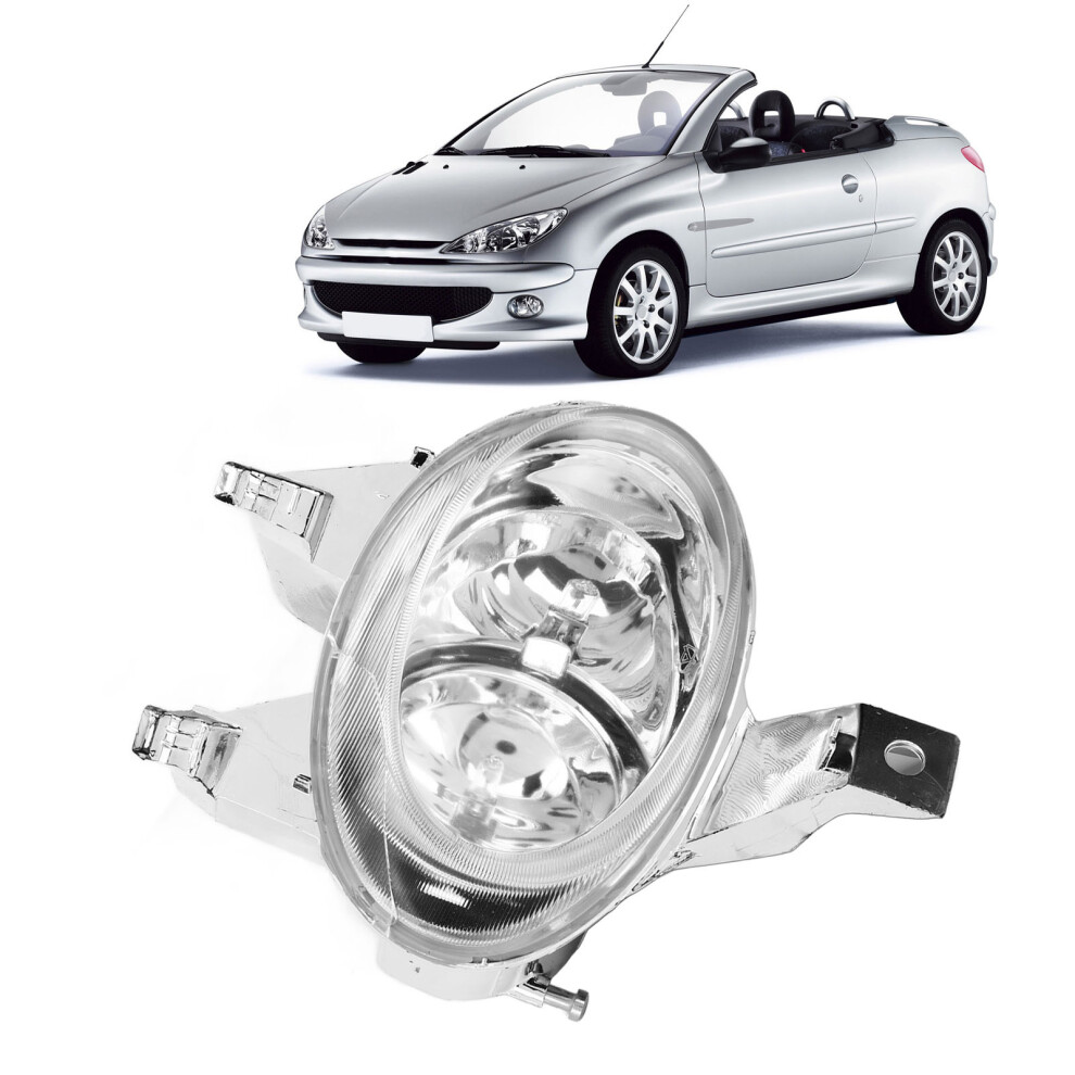 Super Bright Water-Resistant Front Fog For Peugeot 206 Cc 2000-2008 Light 4601387612815