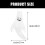 3Pièces Accessoires Halloween Suspendus Fantômes Polyester 11