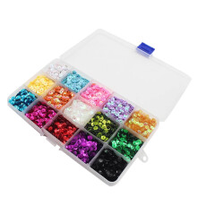 5mm Fish Scale Clay Beads Kit for Jewelry Making and DIY Craft Projects