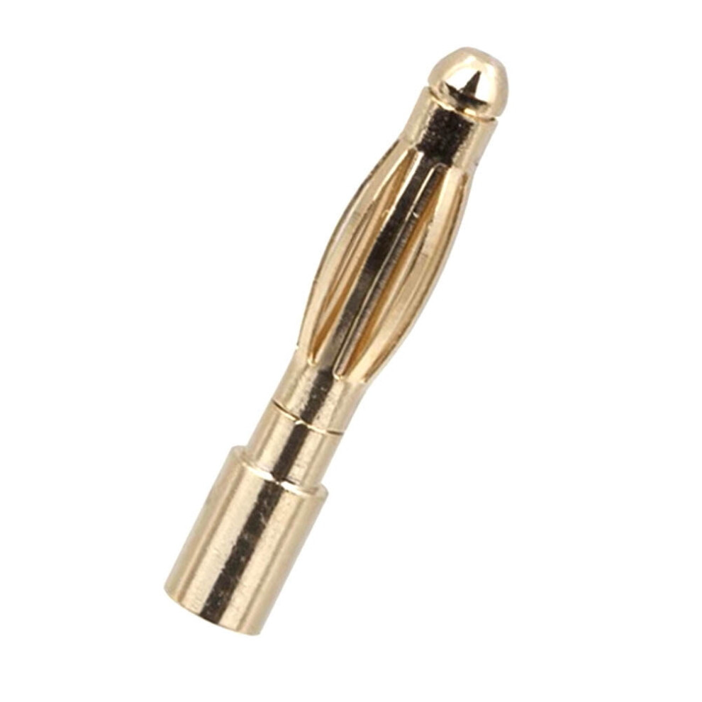 40 Pcs Gold-Plated Metal Banana Plugs For Wire Connectors And Motor Hookup 9087558630331