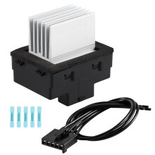 Resistencia del motor del ventilador del sistema de climatización con arnés, compatible con Ford Fusion 06-12, Lincoln MKZ 07-12 y Mercury 06-11.