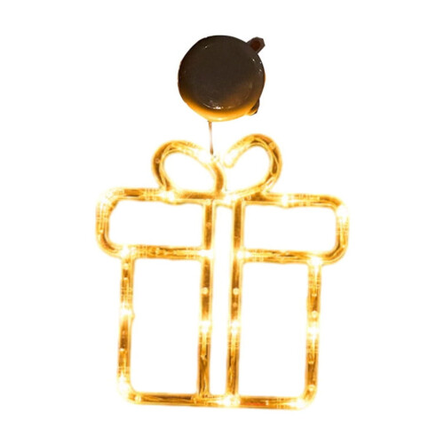 LED Christmas Window Lights with Suction Cup – Warm 1