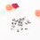 Wheel Nut Caps Silver for Motorcycle Tire Maintenance 20Pcs 2