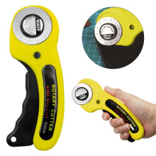 45mm Rotary Cutter for Fabric, Card Paper – Compatible with Sewing, Quilting, DIY Dressmaking & Tailoring