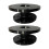 Autodeurluidspreker claxon adapter zwart 11,5x11,5cm 2 stuks 3