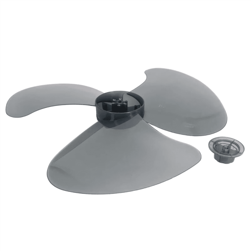 Hélice de plástico para ventilador, adequada para ventilador vertical de 16 polegadas, com 3 pás, peça universal para uso doméstico. 1
