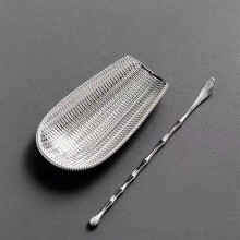 Creative Kung Fu Tea Teaware Accessories Alloy Bamboo Chaze Teaspoon Set Handmade Tea Leaves Taking Tools Combo Set