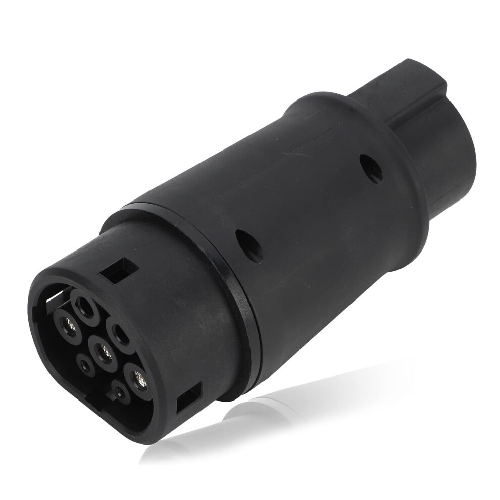 Ev Charging Adapter, Type 1 To Type 2 Ev Connector Electric Vehicles Charging Adapter Ip54 16A 32A 240V Universal 9165521894369