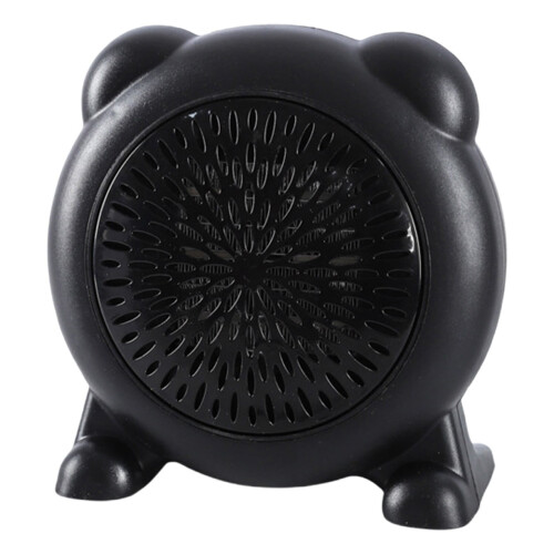 Mini Desktop Heater Black Portable Fast-Heating Space Heater