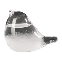Glass Bird Weather Predictor, Novelty Decor For Home & Office, Unique Gift For Weather Enthusiasts
