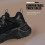 Black Chunky Sneakers for Women Size 36 5