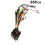 Assorted Color Plastic Jumper Wires for Electronic DIY Projects 65Pcs 10cm 15cm 20cm 3