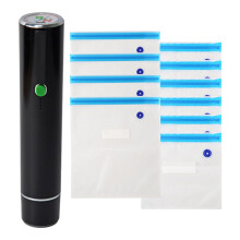 Compact Vacuum Sealer with 30 Bags – Portable Food Sealer