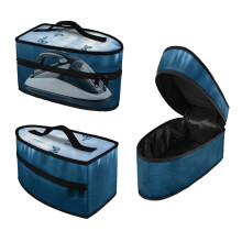 Dustproof Travel Home Iron Storage Case Tie Dye Butterflies Portable Travel Steamer Carrier Bag for Hair Tools, Bag Only