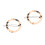 Circle Clip Hair Slide Tortoiseshell 2 Count 1