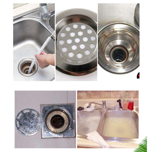 Bathroom Sink Filter Screen TPR 13x13cm Soft Fit 2