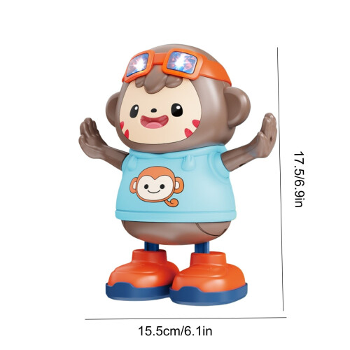 Singing Dancing Monkey Robot Nightlight Toy for Kids 1