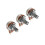 Guitar Potentiometer A1M Split Shaft 3 pcs 5