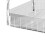 White Plastic Cup Drying Rack with Drain Tray, Compact & Lightweight 4