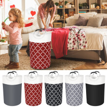 82L Laundry Basket, Large Laundry Hamper With Long Reinforced Handles, Freestanding Clothes Hamper, Storage Basket For Bedroom, Bathroom