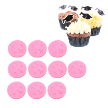 10Pcs Silicone Cross Fondant Mold Food Grade, Safe, Durable, 6.8cm