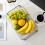 White Plastic Cup Drying Rack with Drain Tray, Compact & Lightweight 5