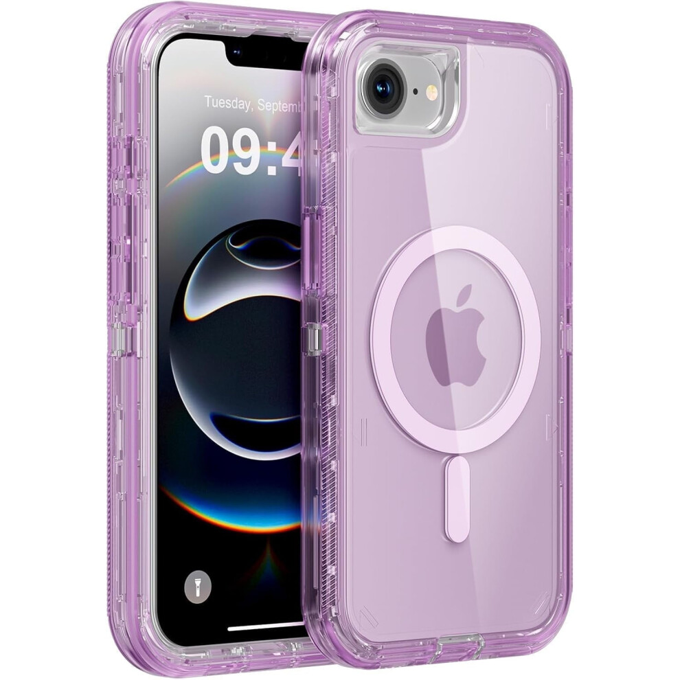 Magsafe Case For Iphone 16E 6.1 Inch Dual-Layer Shockproof 9455834410760