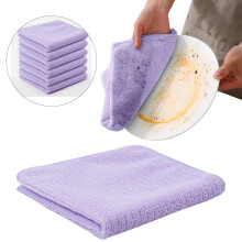 Microfiber Cleaning Cloths Soft Absorbent Reusable 5 Pcs