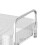 White Plastic Cup Drying Rack with Drain Tray, Compact & Lightweight 8