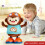 Singing Dancing Monkey Robot Nightlight Toy for Kids 6