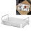 White Plastic Cup Drying Rack with Drain Tray, Compact & Lightweight 9