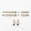 1Pack Alloy Screwdriver Compact Multi Tool Silver Thin Handle Ergonomically Designed For Diy Use 1