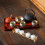 stackable mugs with stand Drain Tray Bamboo Draining Water Tea Lovers Office Use 1Set 6