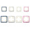 Strips Frame Rugs Hooking Frame 25/40cm Square Needle Frame Tufting Frame for 4