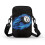 Τσάντα χιαστί από πολυεστέρα με ρυθμιζόμενο λουράκι και κλείσιμο με φερμουάρ 2