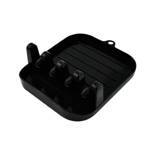 Foldable Pot Lid Holder with Drain Tray 15x12x5cm 1