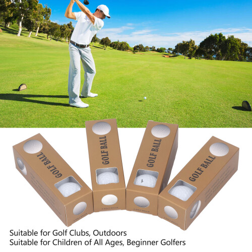 12PCS Lightweight Synthetic Rubber Golf Practice Balls, 21.9oz 2