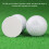 3Pcs Double Layer Golf Practice Balls Outdoor Training Game Balls 146g 5