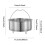Stainless Steel Steamer Basket with Handle 1-Pack 3