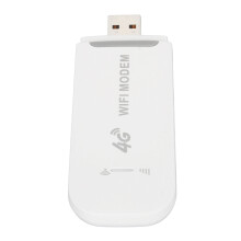 Mobiler LTE 4G USB-Modem WiFi Hotspot Mini-Router, Weiß