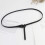 Women's Cowboy Belt Black Solid Retro Casual One Size 4