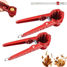 Multifunction Nutcracker with Non Slip Handle, Heavy Duty Tool for Walnut Pecan Chestnut, Easy to Use Nut Cracker That Cracks All Nuts