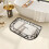 Tapete de banheiro semicircular com base antiderrapante de borracha 80 x 120 cm (31,5 x 47,24 polegadas) 4