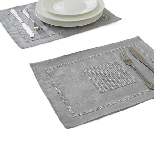 Table Runner with Tassels Modern Style 1 Pack 2