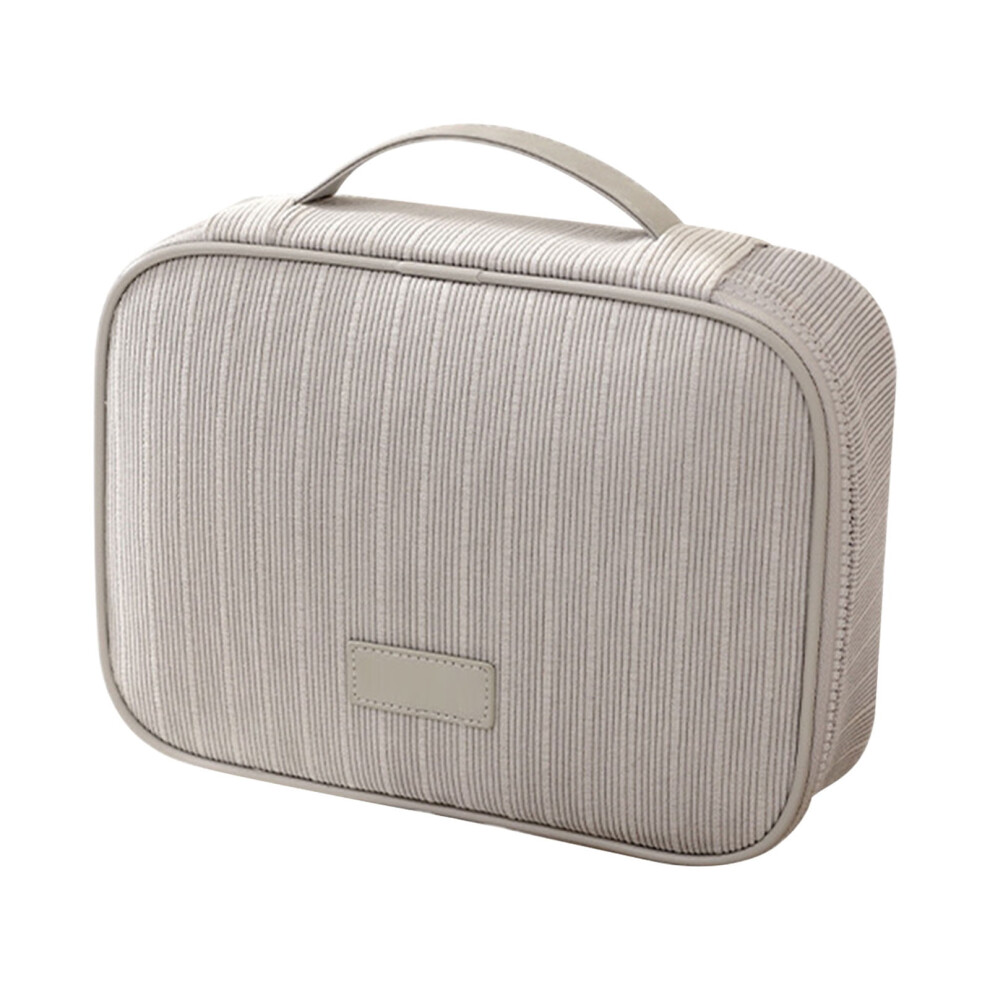 Large Capacity Water-Resistant Makeup Organizer Bag with Multiple Compartments, Travel Toiletry Case â Compatible with All Cosmetics