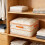 Sac de rangement transparent compressible avec poignées (1 unité) 4