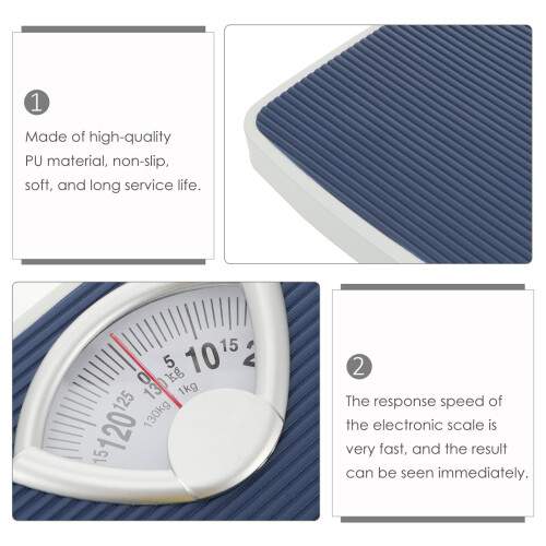 BESTONZON Blue Dial Body Scale for Home Durable Mechanical Weight Scale 2
